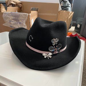 Charlie 1 Horse Black Cowboy Hat - Sz L